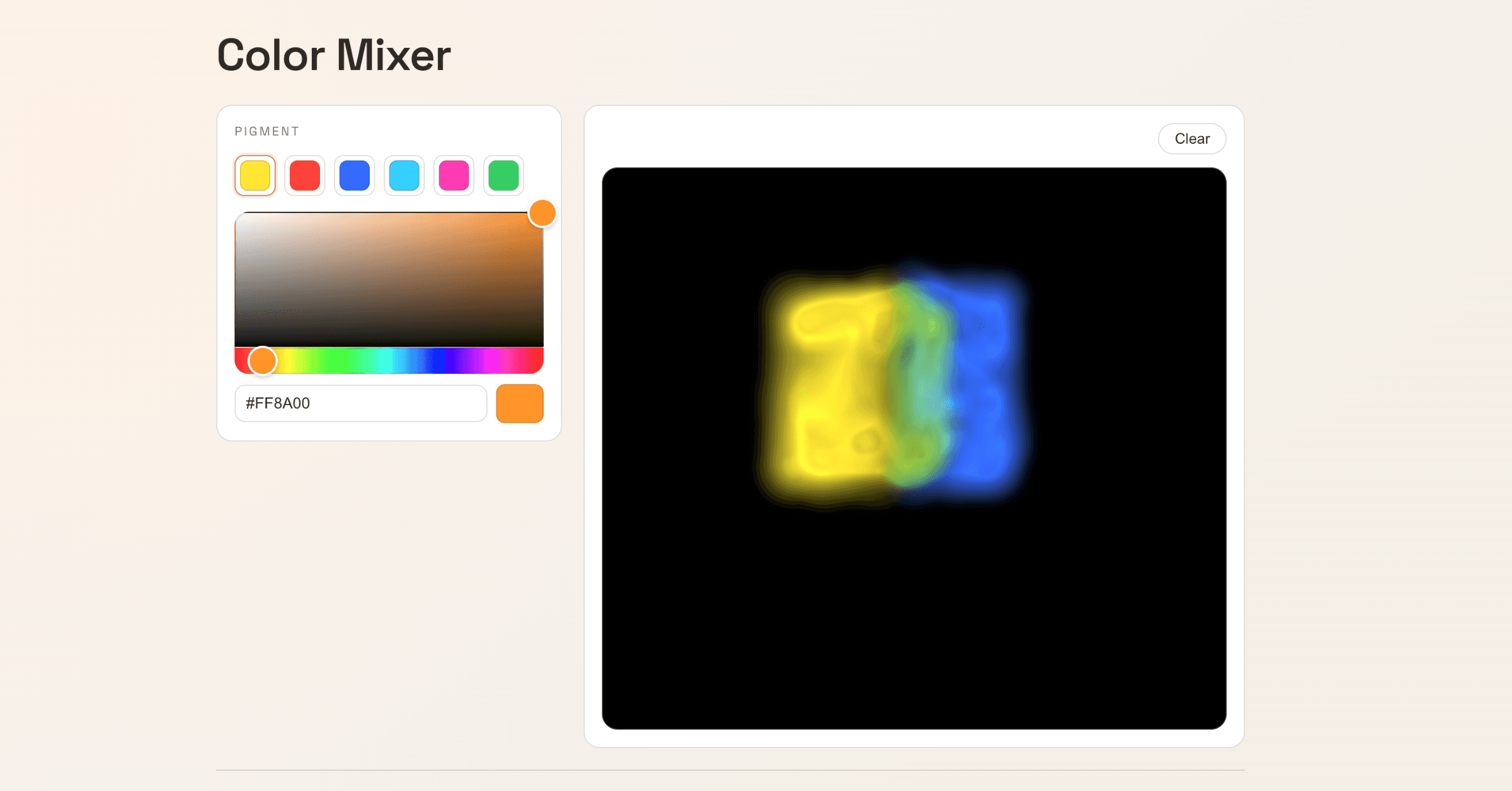 Colour Mixer