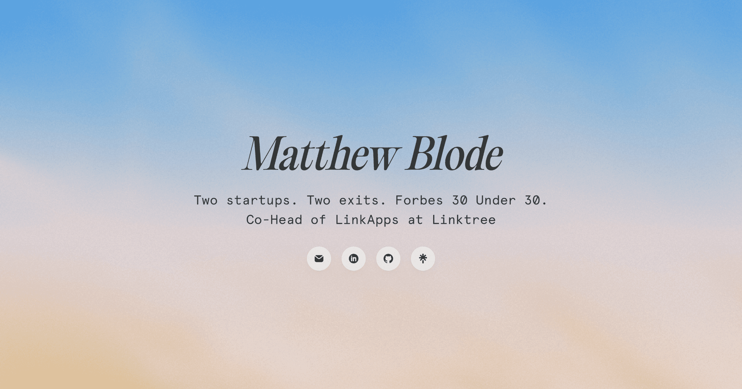 New Portfolio Site